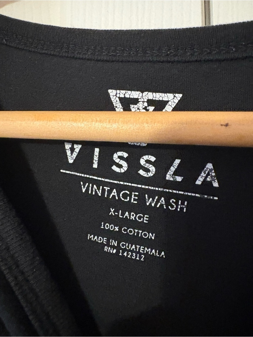 Vissla Black Logo Short Sleeve Tee - Men's Casual Shirt - XL - Picture 3 of 7